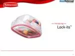Introducing Rubbermaid Lock-its: The Easy Find Lid Storage Solution for Organized Food Storage - slide 1