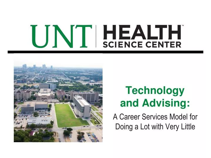technology and advising