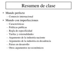 resumen de clase
