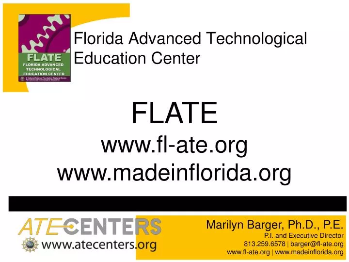 florida advanced technological education center