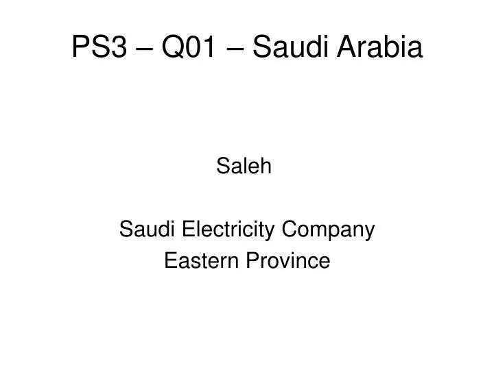 ps3 q01 saudi arabia