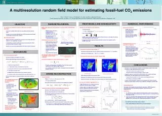 A multiresolution random field model for estimating fossil-fuel CO 2 emissions