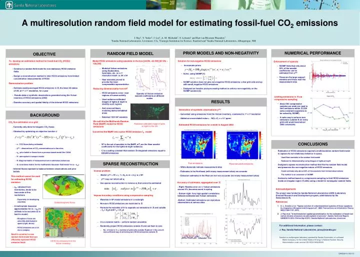 a multiresolution random field model for estimating fossil fuel co 2 emissions