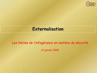 externalisation