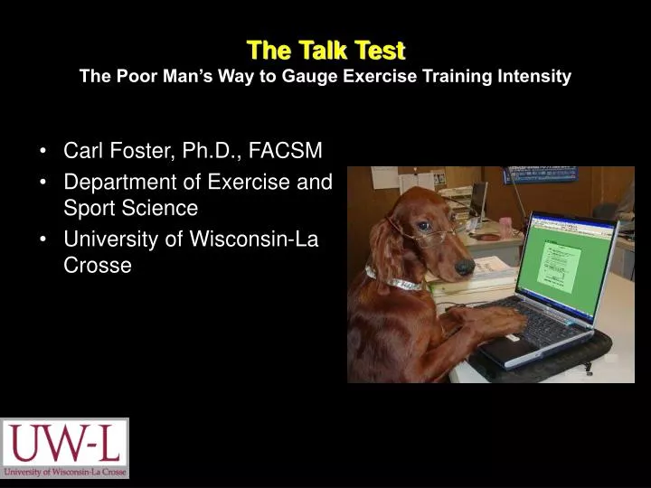 the talk test the poor man s way to gauge exercise training intensity