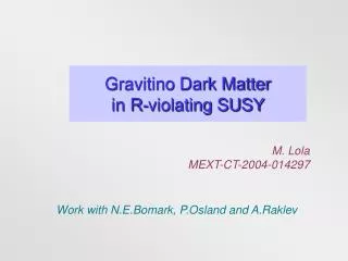 Gravitino Dark Matter in R-violating SUSY