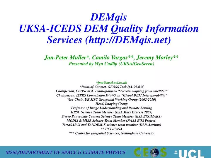 demqis uksa iceds dem quality information services http demqis net