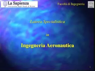 facolt di ingegneria
