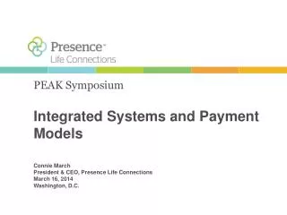 Integrated Systems and Payment Models