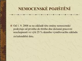 nemocensk poji t n