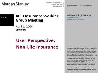 IASB Insurance Working Group Meeting April 1, 2008 London