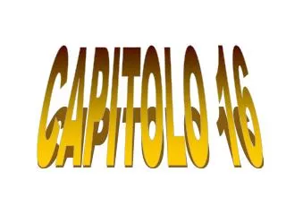 CAPITOLO 16