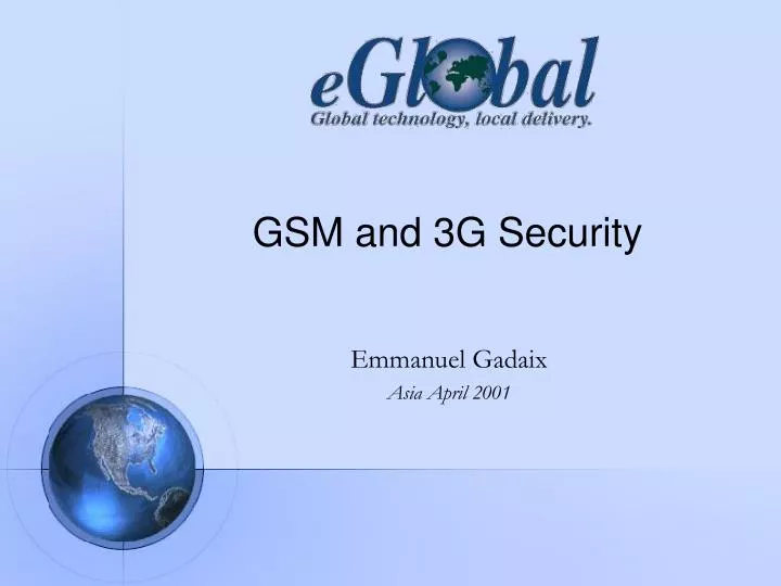 gsm and 3g security