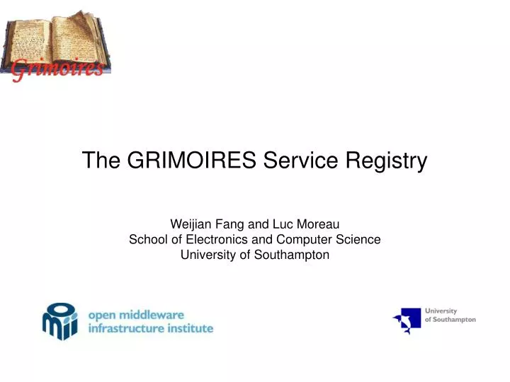 the grimoires service registry