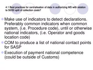 4.2 How to effect transfer of funds?