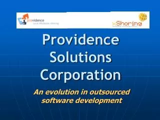 Providence Solutions Corporation