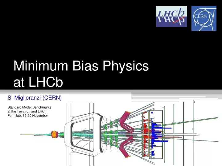 minimum bias physics at lhcb