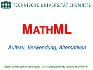 m ath ml aufbau verwendung alternativen