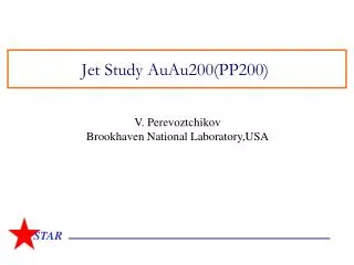 Jet Study AuAu200(PP200)