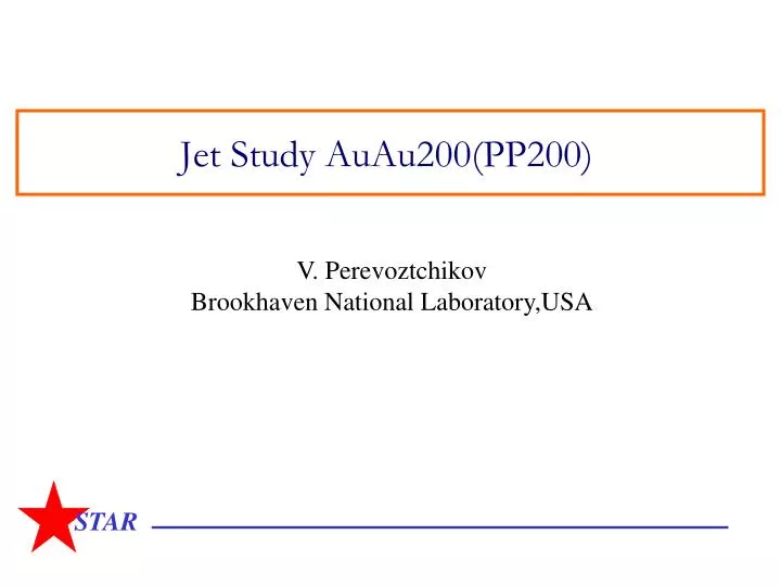 jet study auau200 pp200