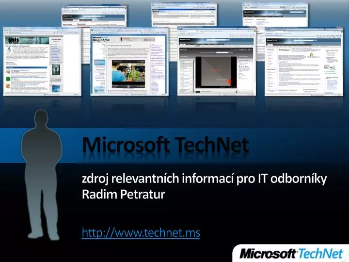 microsoft technet zdroj relevantn ch informac pro it odborn ky radim petratur http www technet ms