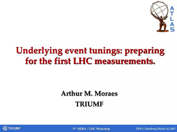underlying event tunings preparing for the first lhc measurements