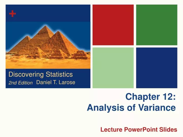 chapter 12 analysis of variance