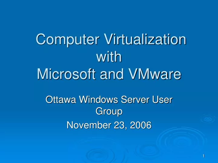 computer virtualization with microsoft and vmware