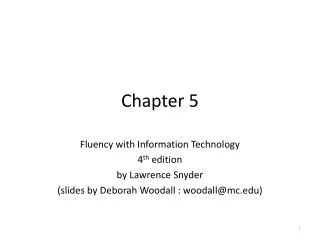 Chapter 5