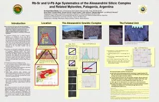 Rb-Sr and U-Pb Age Systematics of the Alessandrini Silicic Complex