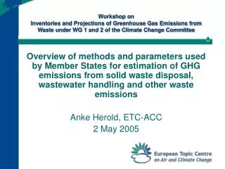 6.A - CH4 from solid waste disposal sites - methods