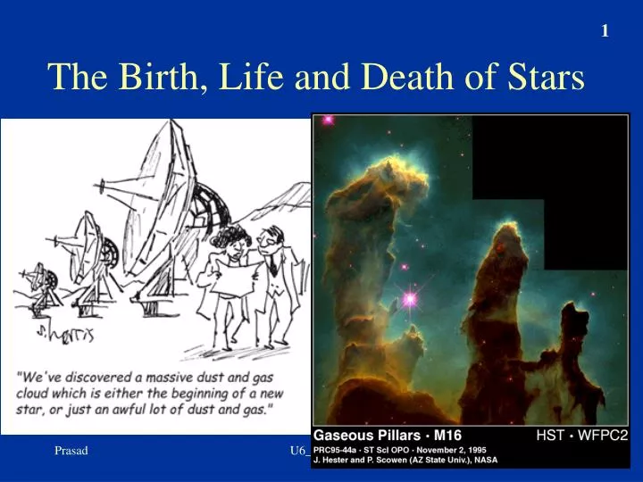 the birth life and death of stars