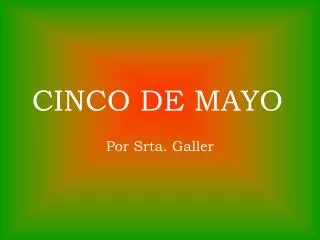 CINCO DE MAYO