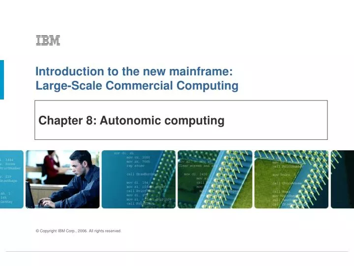 chapter 8 autonomic computing