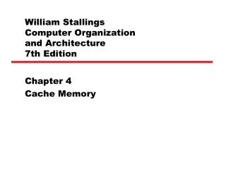 william stallings computer organization and architecture 7th edition