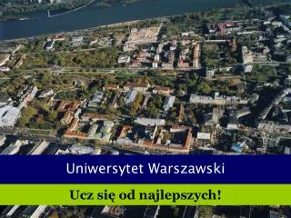 uniwersytet warszawski