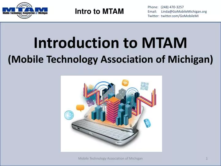 introduction to mtam mobile technology association of michigan