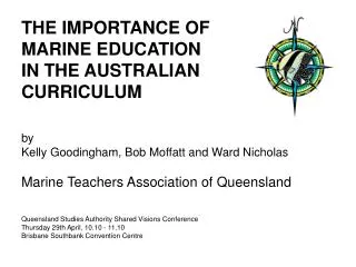 THE IMPORTANCE OF MARINE EDUCATION IN THE AUSTRALIAN CURRICULUM by