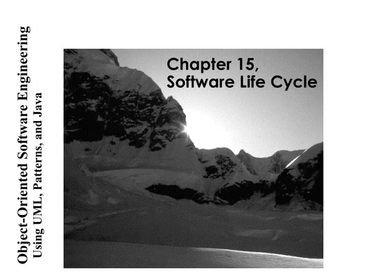 chapter 15 software life cycle
