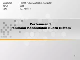 PPT - TRANSPORTASI SEBAGAI SUATU SISTEM PowerPoint Presentation, Free ...