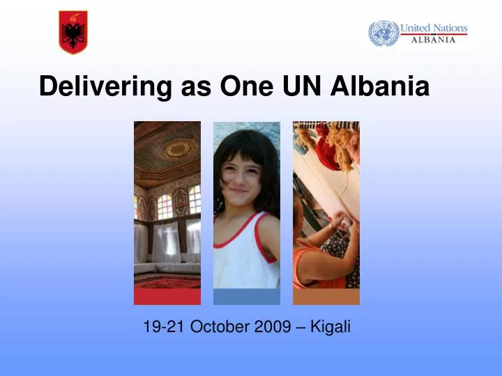 delivering as one un albania