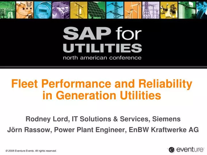 fleet performance and reliability in generation utilities