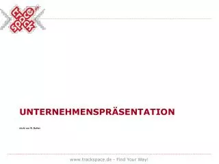 unternehmenspr sentation nicht von w buthe