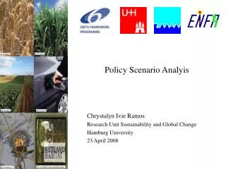 Policy Scenario Analyis