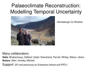 Palaeoclimate Reconstruction: Modelling Temporal Uncertainty