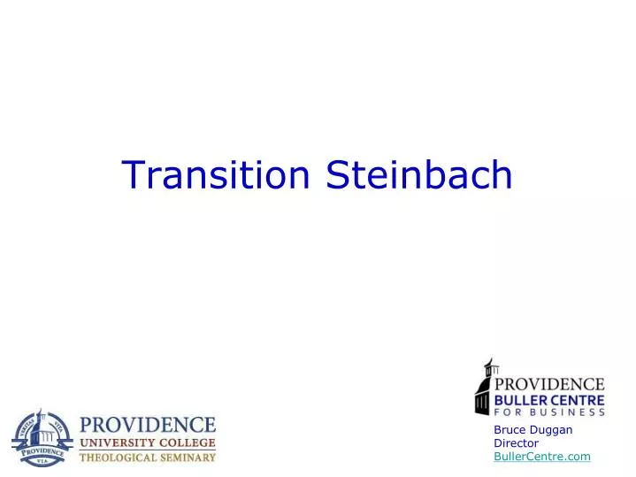 transition steinbach