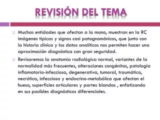 revisi n del tema
