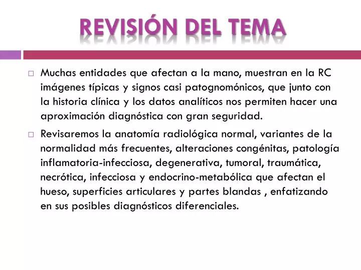 revisi n del tema