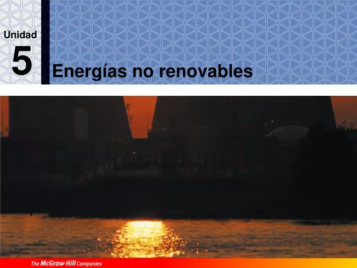 energ as no renovables