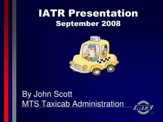 IATR Presentation September 2008